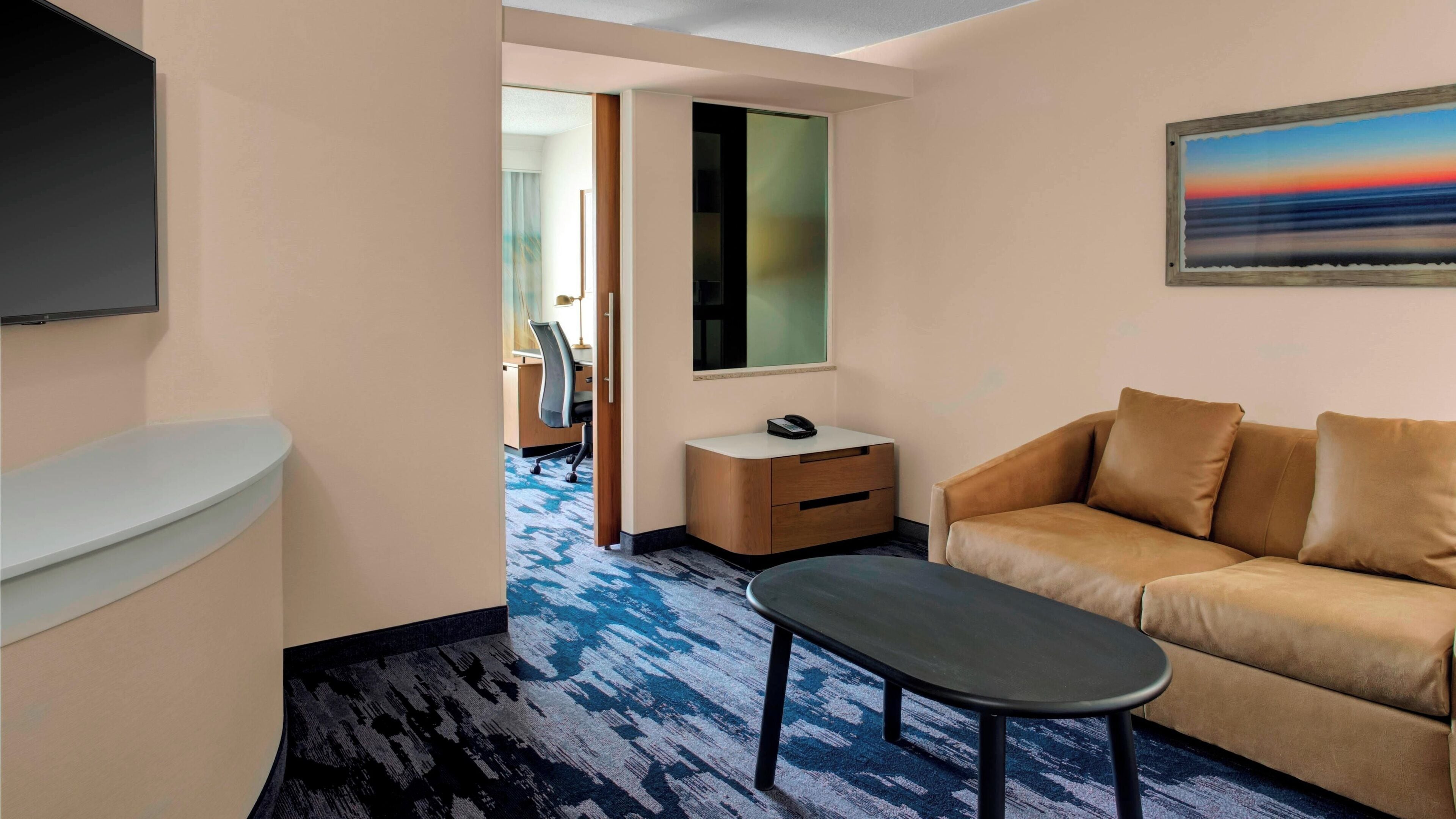 studio, 1 king bed with sofa bed, balcony, oceanfront | premium bedding, down duvets, iron/ironing board, free cots/infant beds