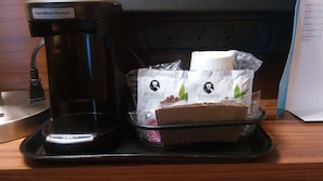 Estudio, 1 cama King size | Café y/o cafetera