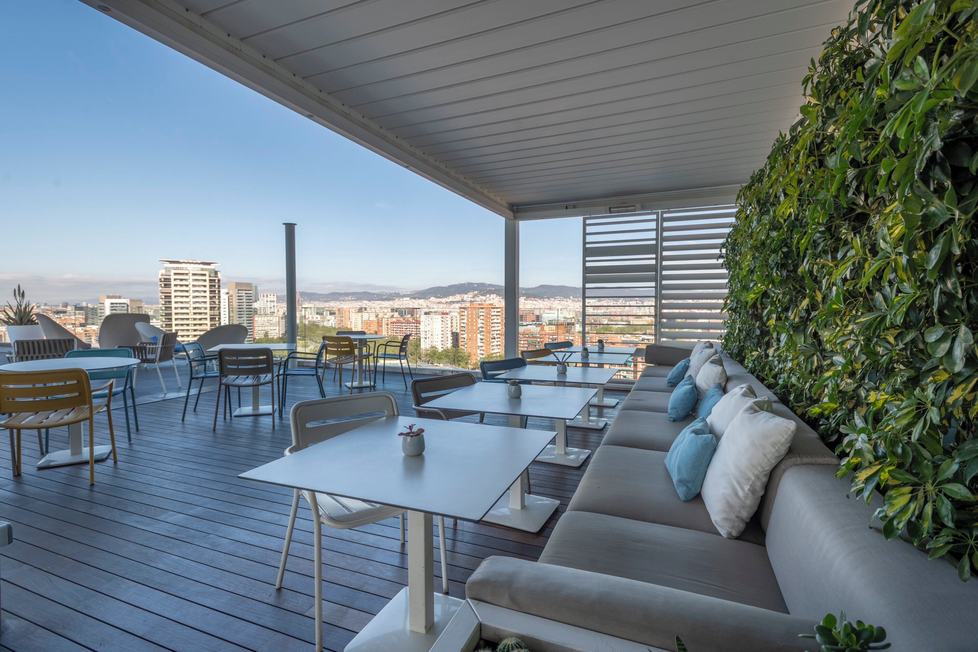 Terraza en la azotea