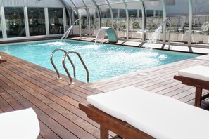 Indoor pool, seasonal outdoor pool, pool loungers - Sercotel Guadiana (Ciudad Real)