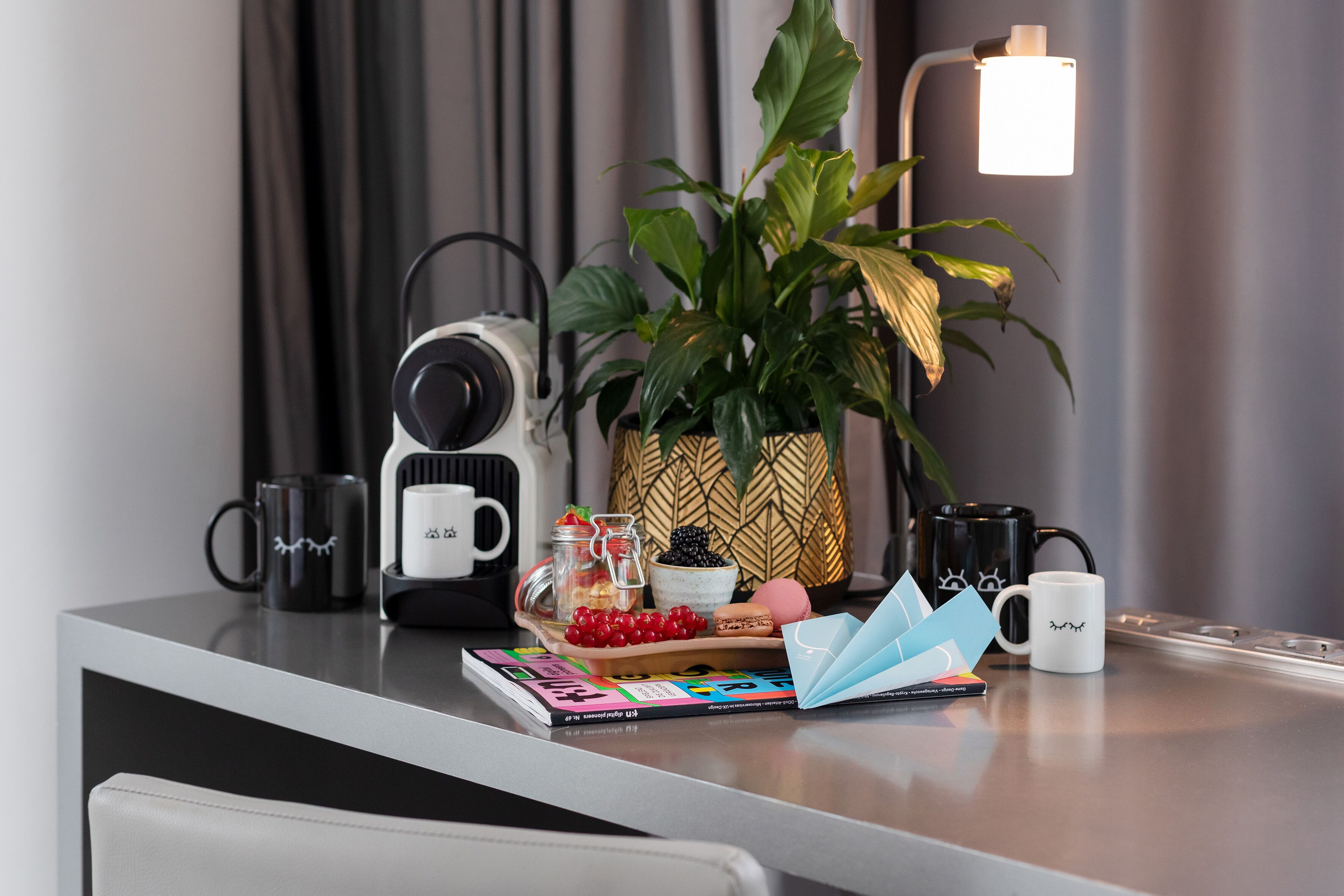 hypo-allergenic bedding, free minibar, in-room safe, iron/ironing board