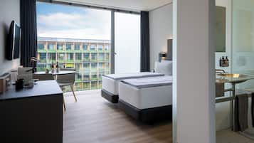 Bộ đồ giường kháng dị ứng, minibar với thức uống miễn phí