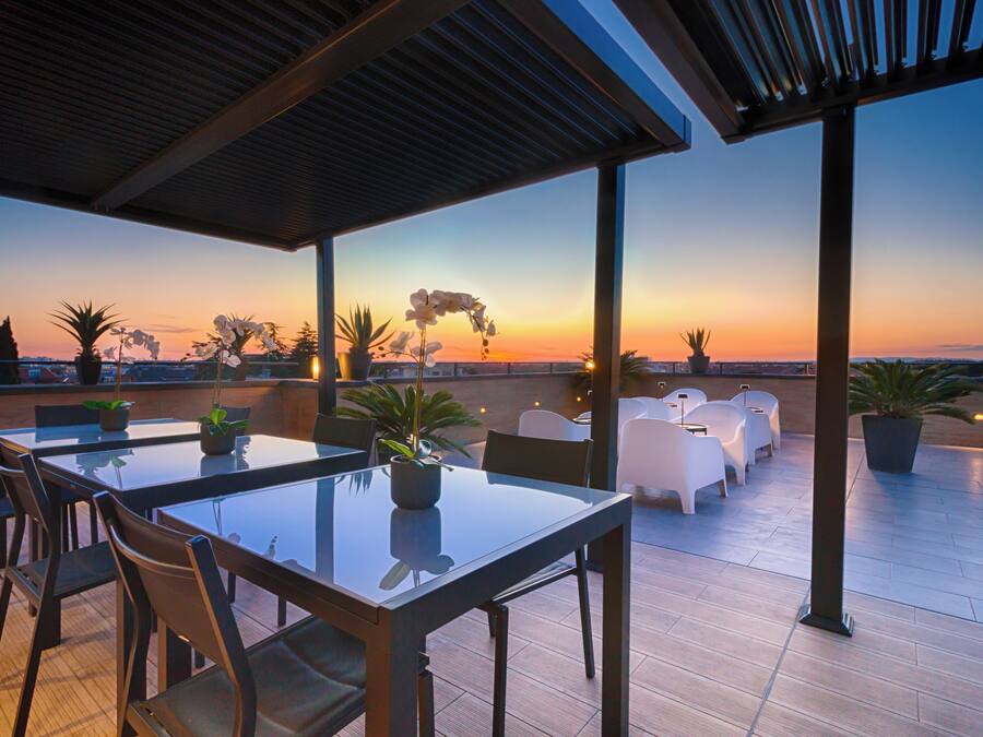 Terraço na cobertura