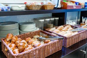 Daily buffet breakfast (EUR 10 per person)