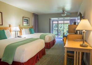 Standard Room, 2 Queen Beds | Individually decorated, desk, laptop workspace, blackout drapes - Colton Inn (Monterey)