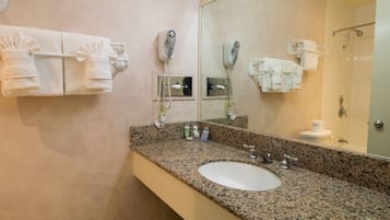 Standard Room, 2 Queen Beds | Bathroom sink