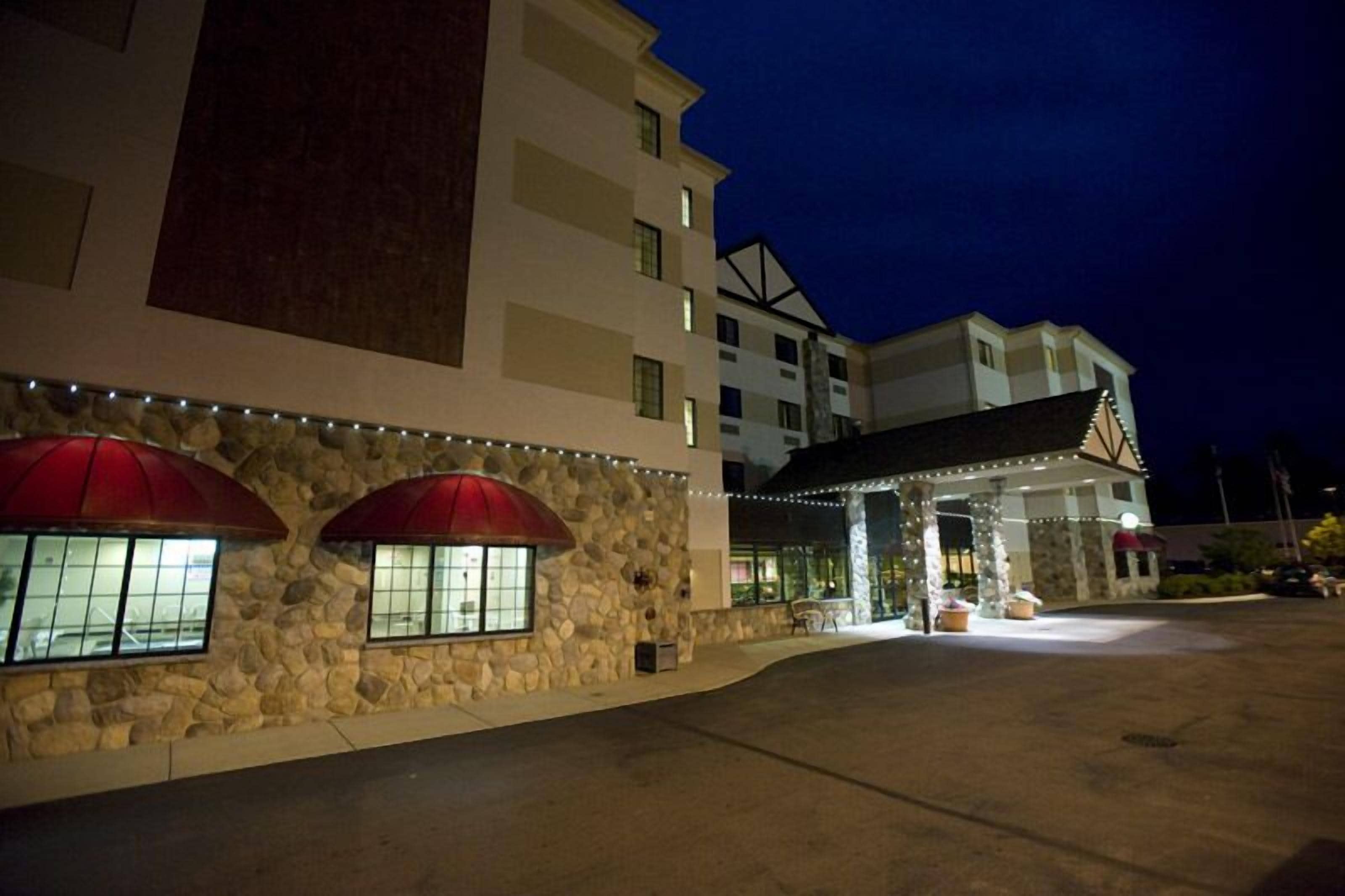 front of property – evening/night