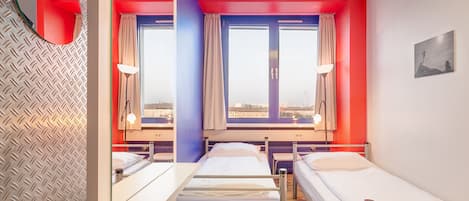 Blackout drapes, free WiFi, bed sheets, wheelchair access