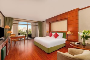 Minibar, in-room safe, desk, laptop workspace