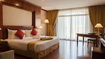 1 bedroom, minibar, in-room safe, desk