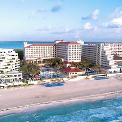 On the beach, sun loungers, beach umbrellas, beach towels