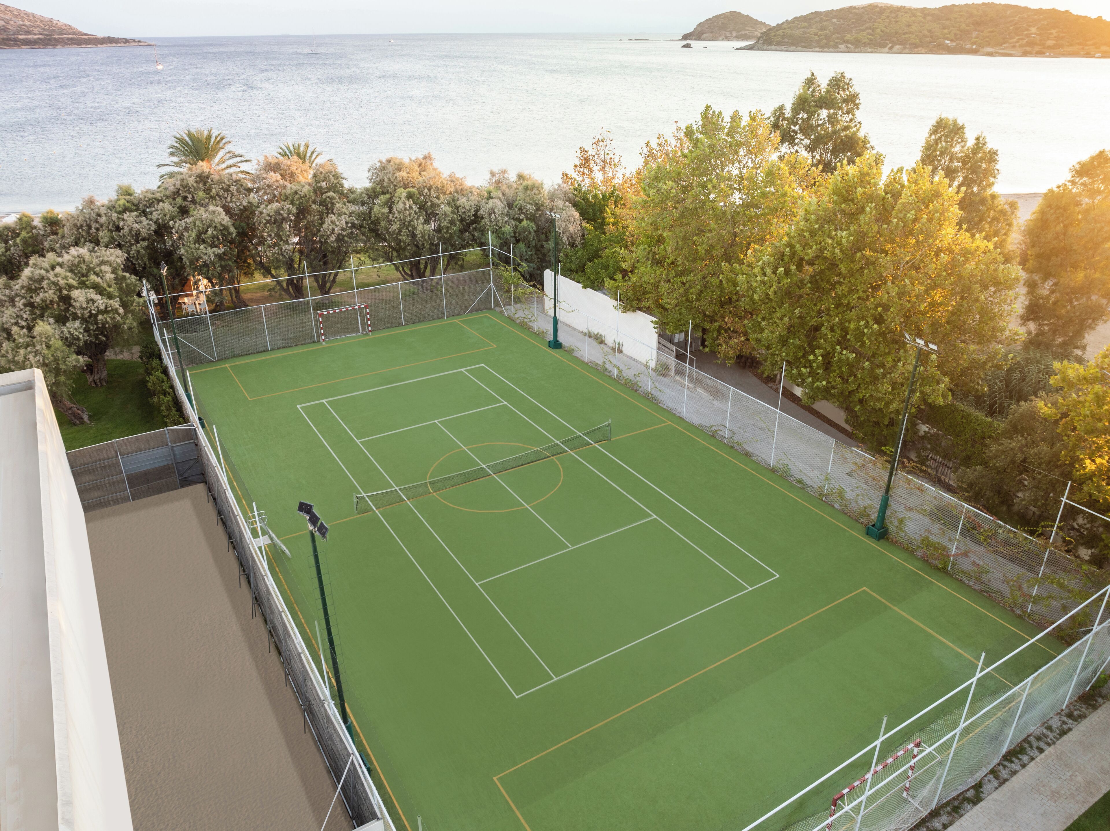 tennis court