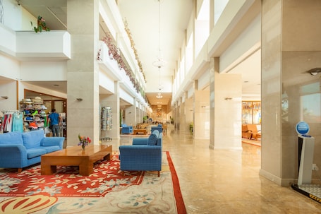 Sala de estar en el lobby