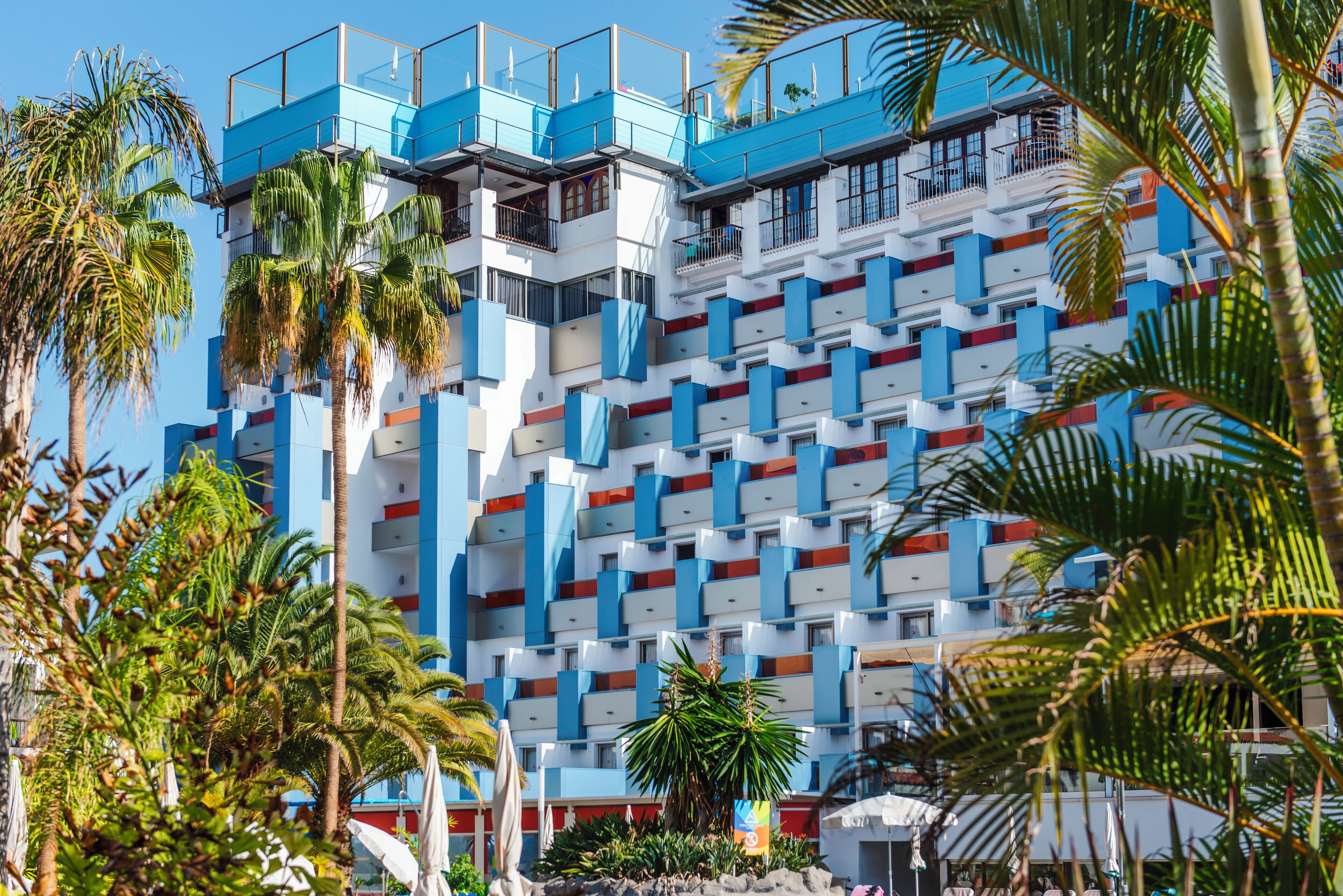 Fassade der Unterkunft