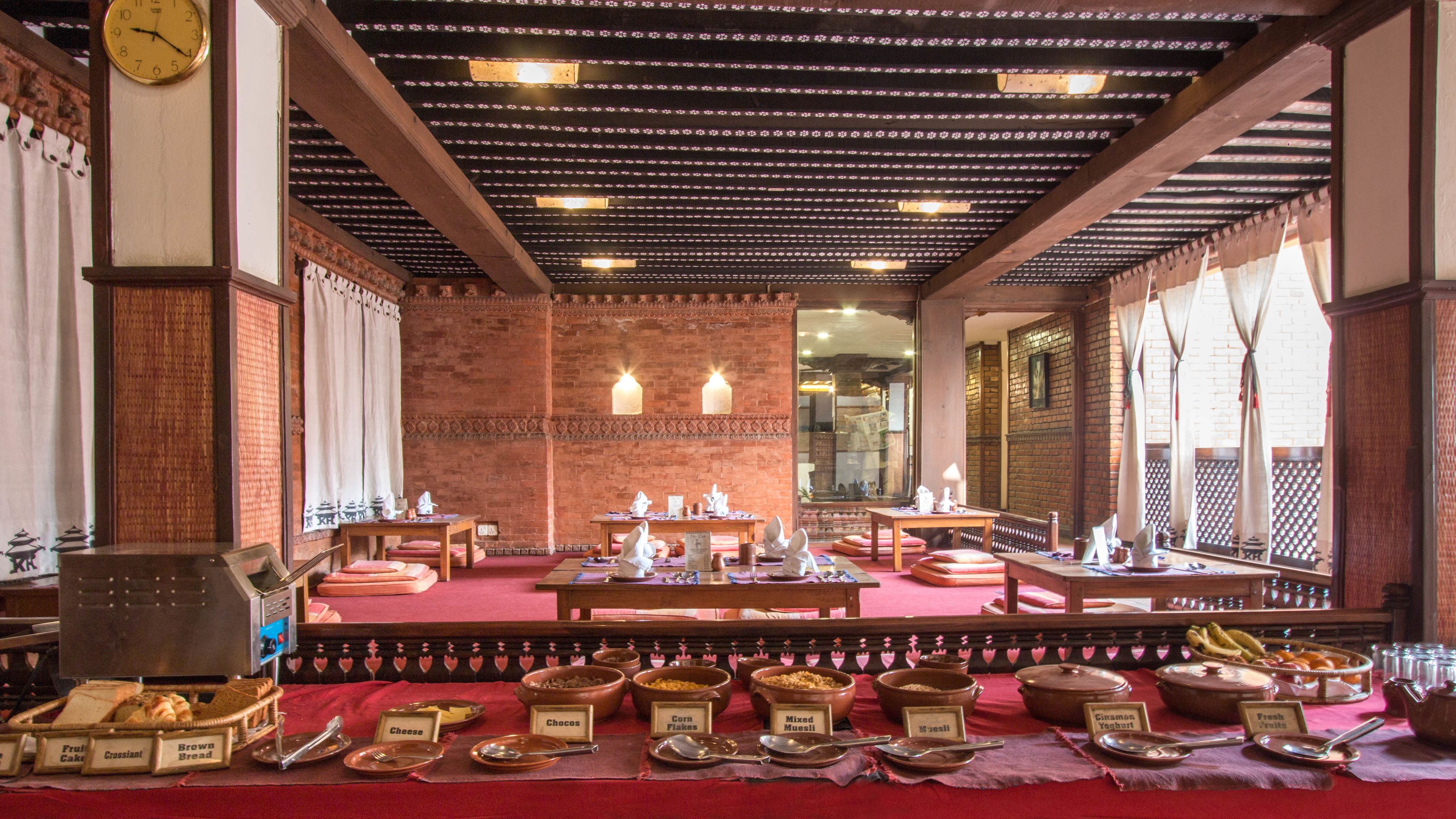 daily buffet breakfast (usd 10 per person)