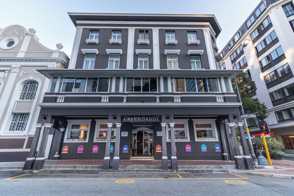Façade de l’hébergement