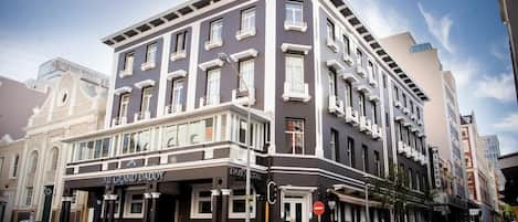 Façade de l’hébergement