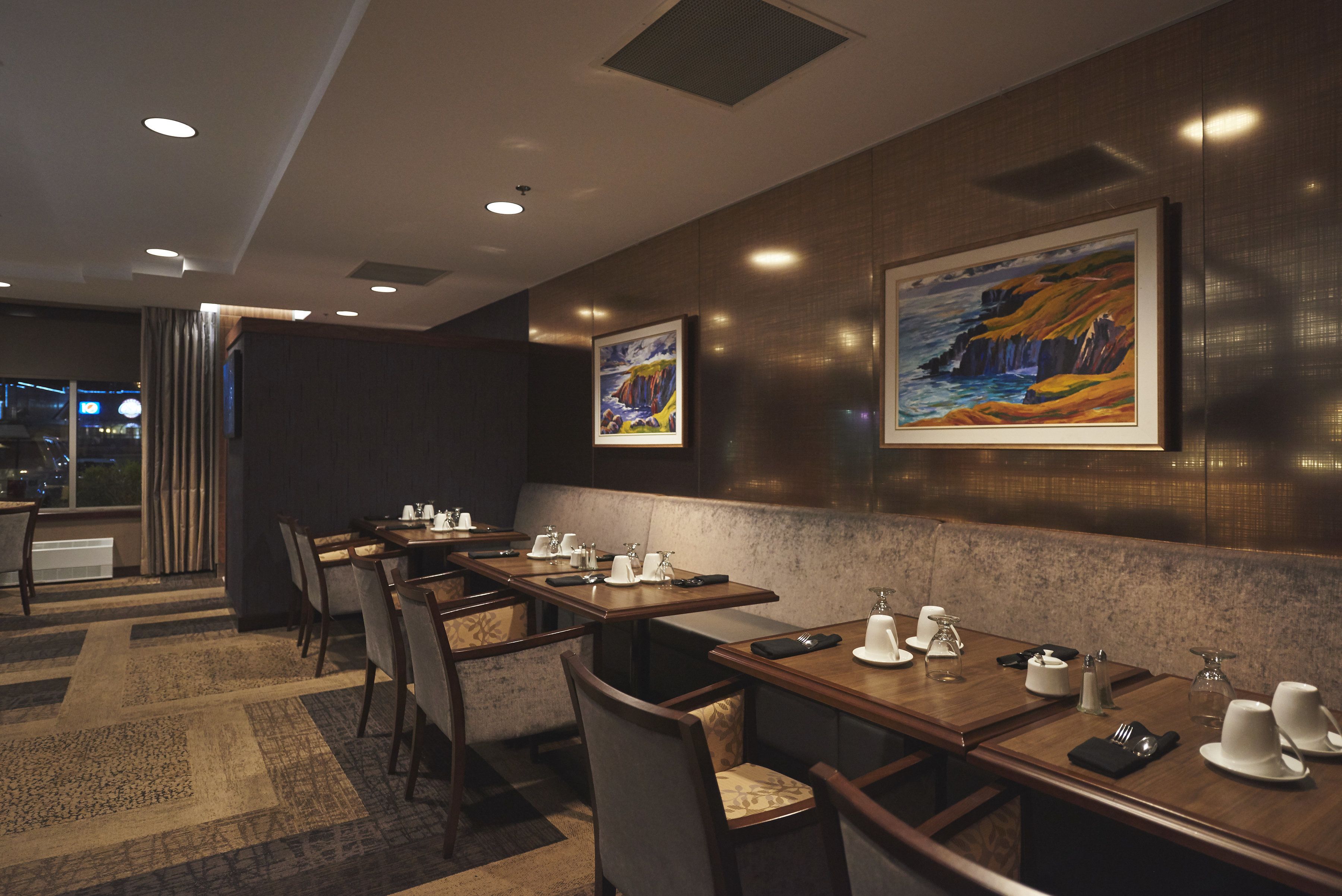 breakfast, lunch and dinner served