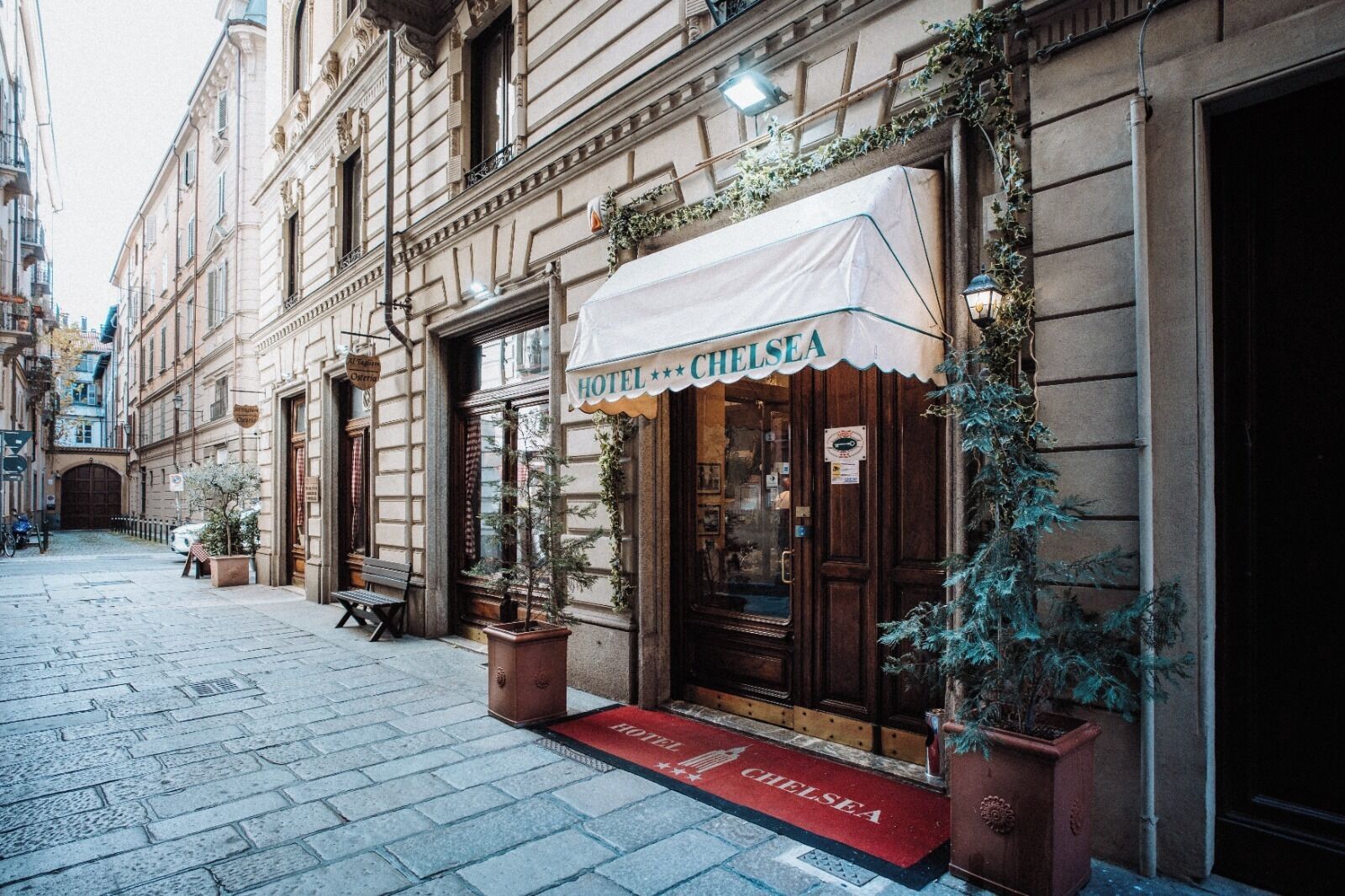 Fassade der Unterkunft