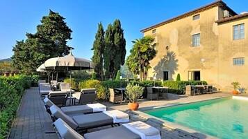 Indoor pool, outdoor pool