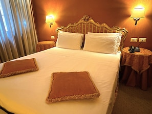 1 slaapkamer, luxe beddengoed, pillowtop-bedden, een minibar