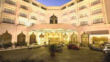 Front of property – evening/night