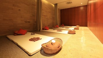 Body treatments, hydrotherapy, deep-tissue massages, Swedish massages
