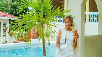 Alberca al aire libre