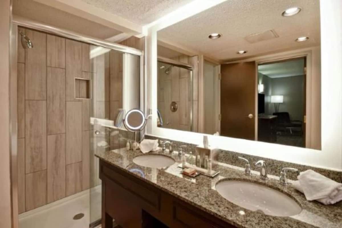 Artículos de tocador gratuitos, secador de pelo, toallas