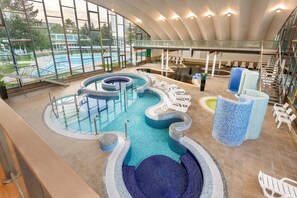 2 indoor pools, outdoor pool, sun loungers - Hunguest Hotel Beke (Hajduszoboszlo)