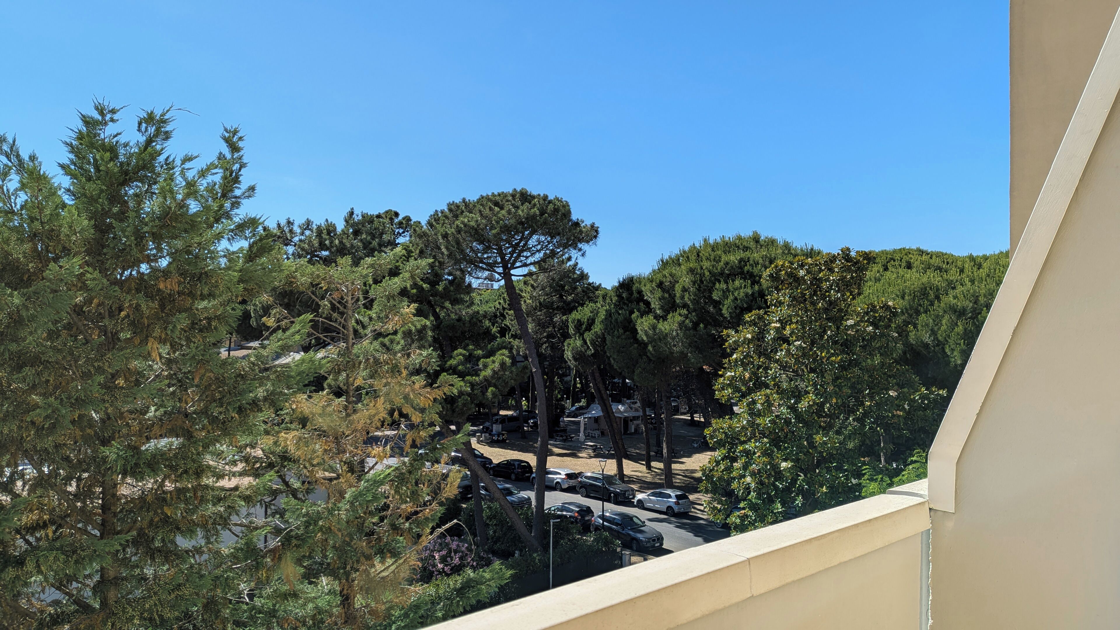 Vista dalla camera
