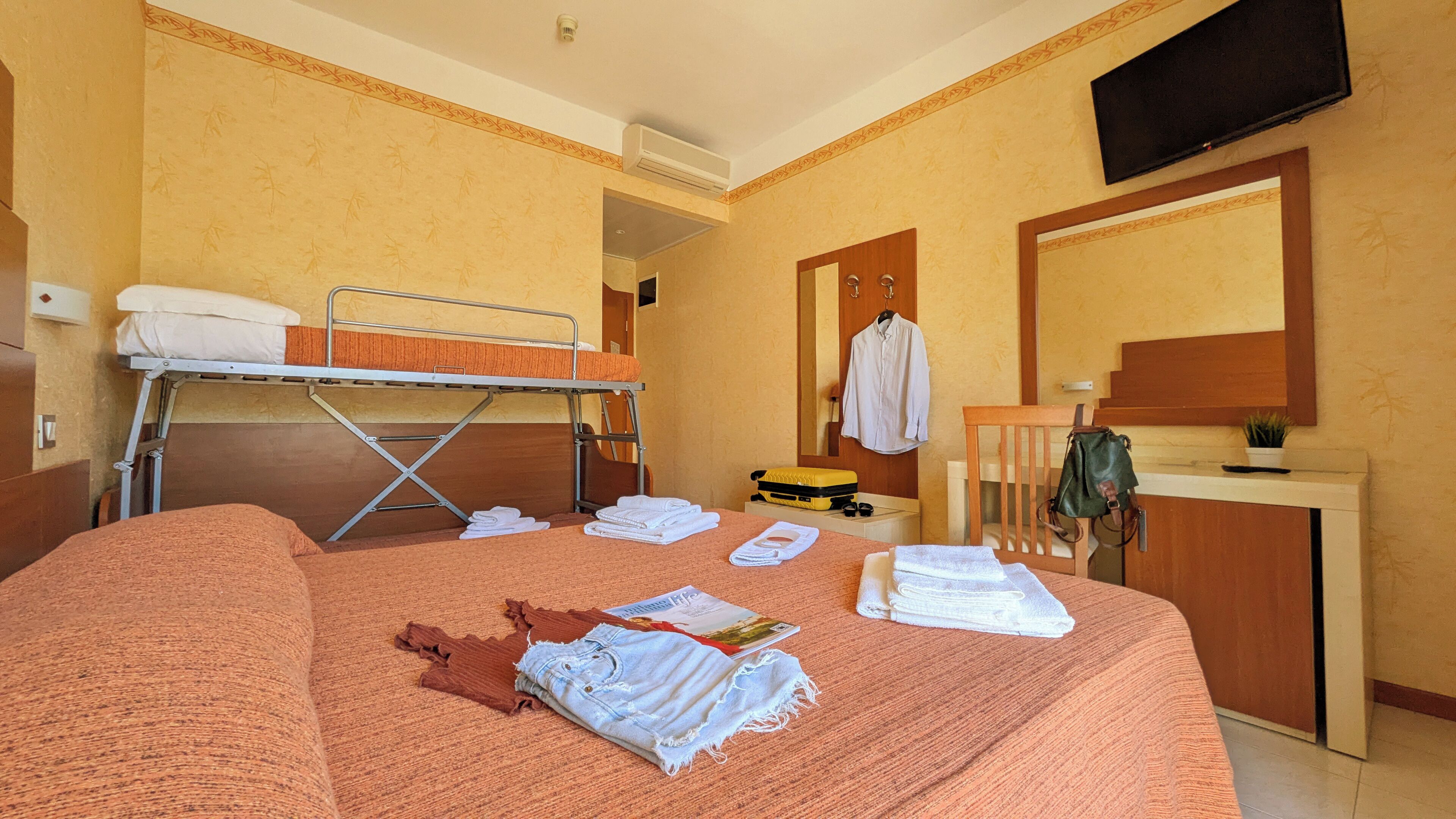 Chambre Quadruple, plusieurs lits