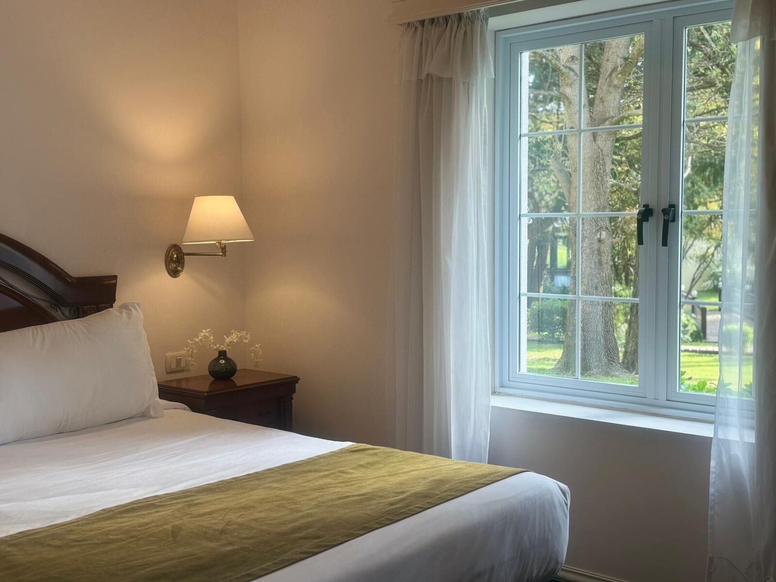 Down comforters, minibar, in-room safe, blackout drapes