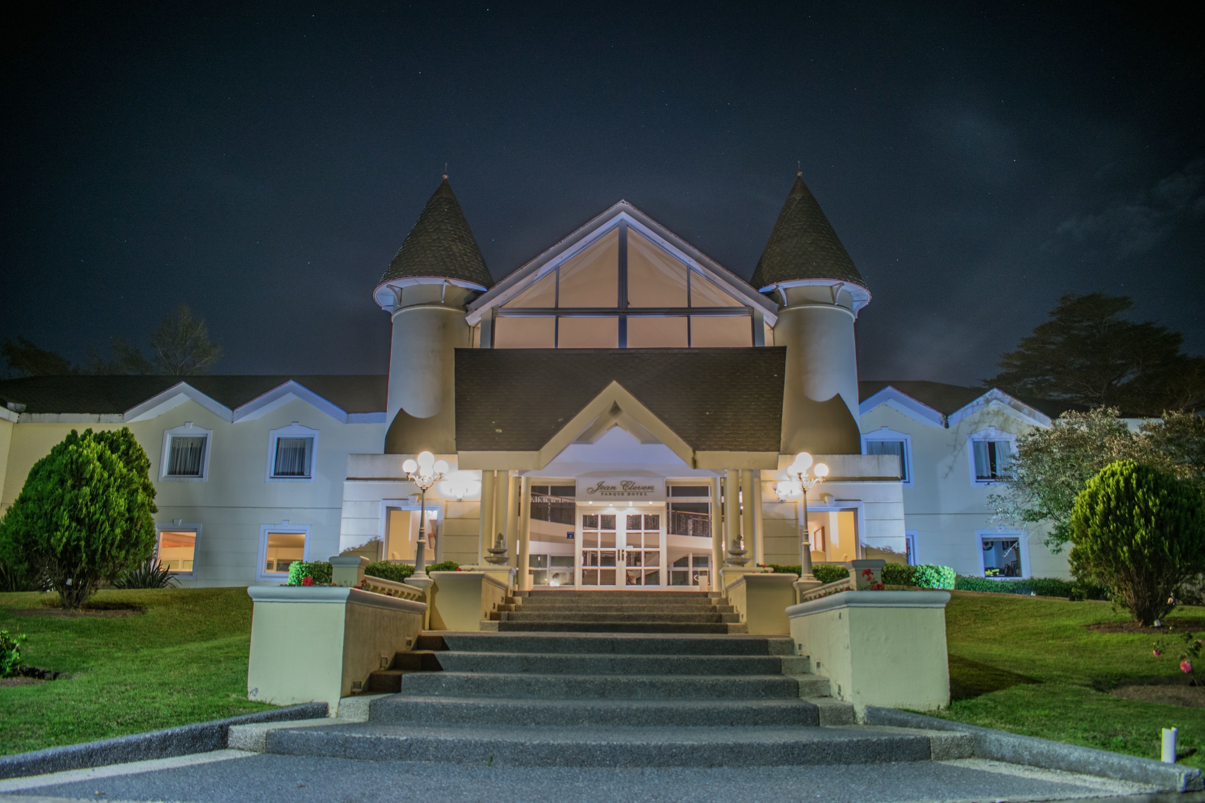 front of property – evening/night