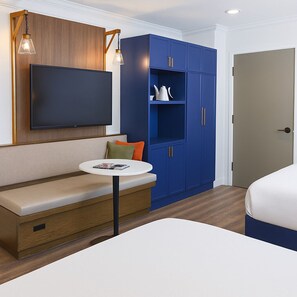 Deluxe Room, 2 Queen Beds, Non Smoking | Desk, laptop workspace, free WiFi, bed sheets - The Woodrose (Willits)
