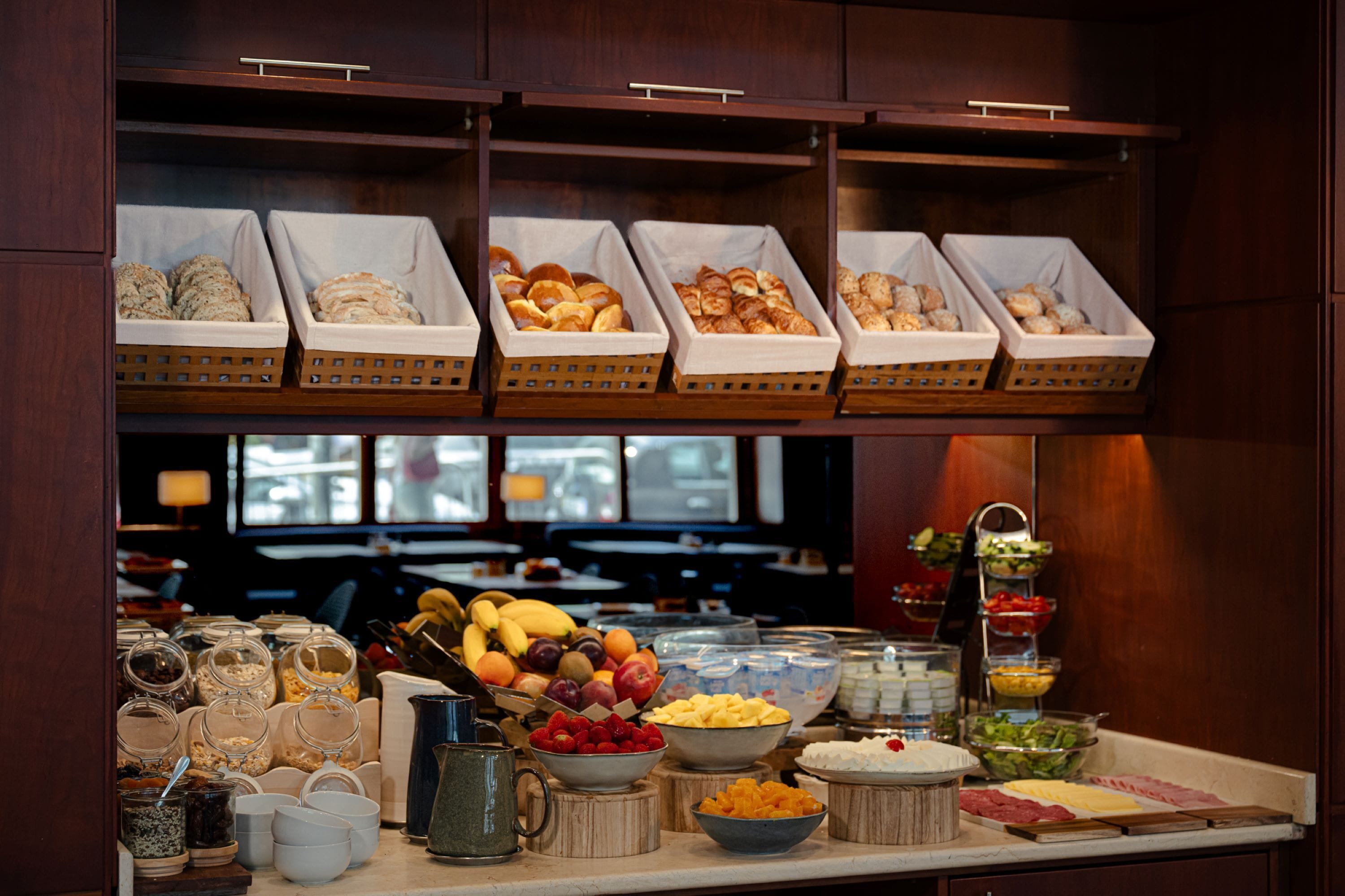 Breakfast buffet