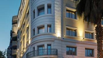 Voorkant van accommodatie