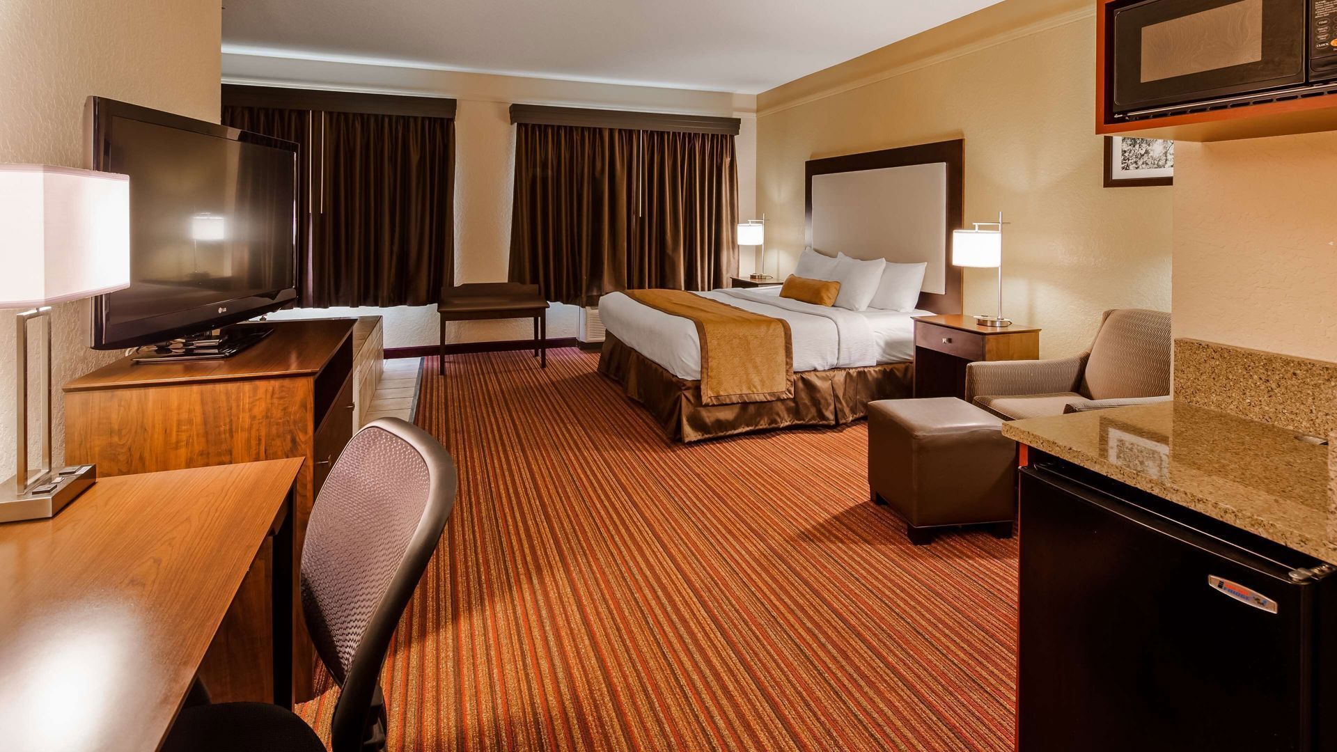 In-room safe, blackout drapes, iron/ironing board, rollaway beds