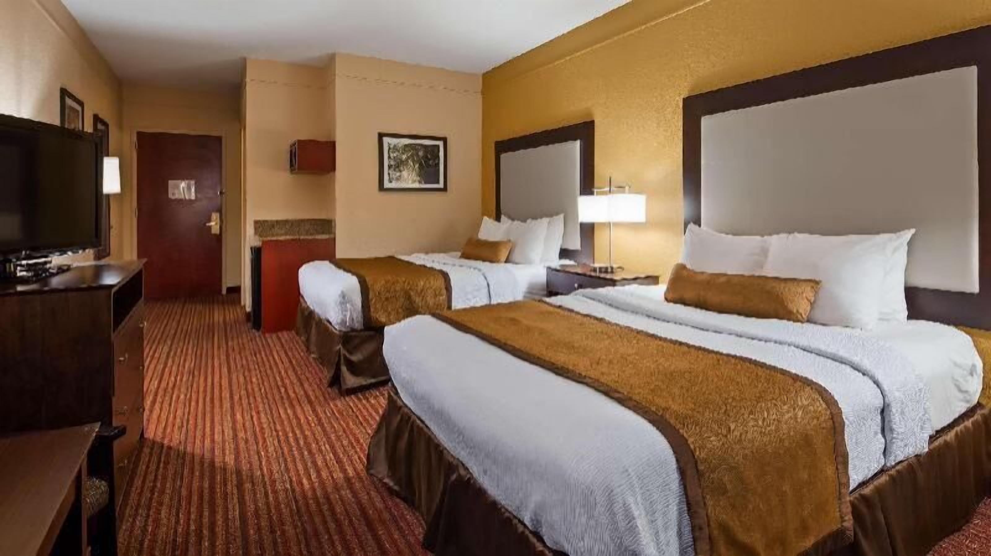 In-room safe, blackout drapes, iron/ironing board, rollaway beds