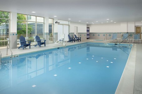 Indoor pool, outdoor pool