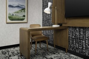 1 chambre, literie de qualité, coffre-fort, bureau