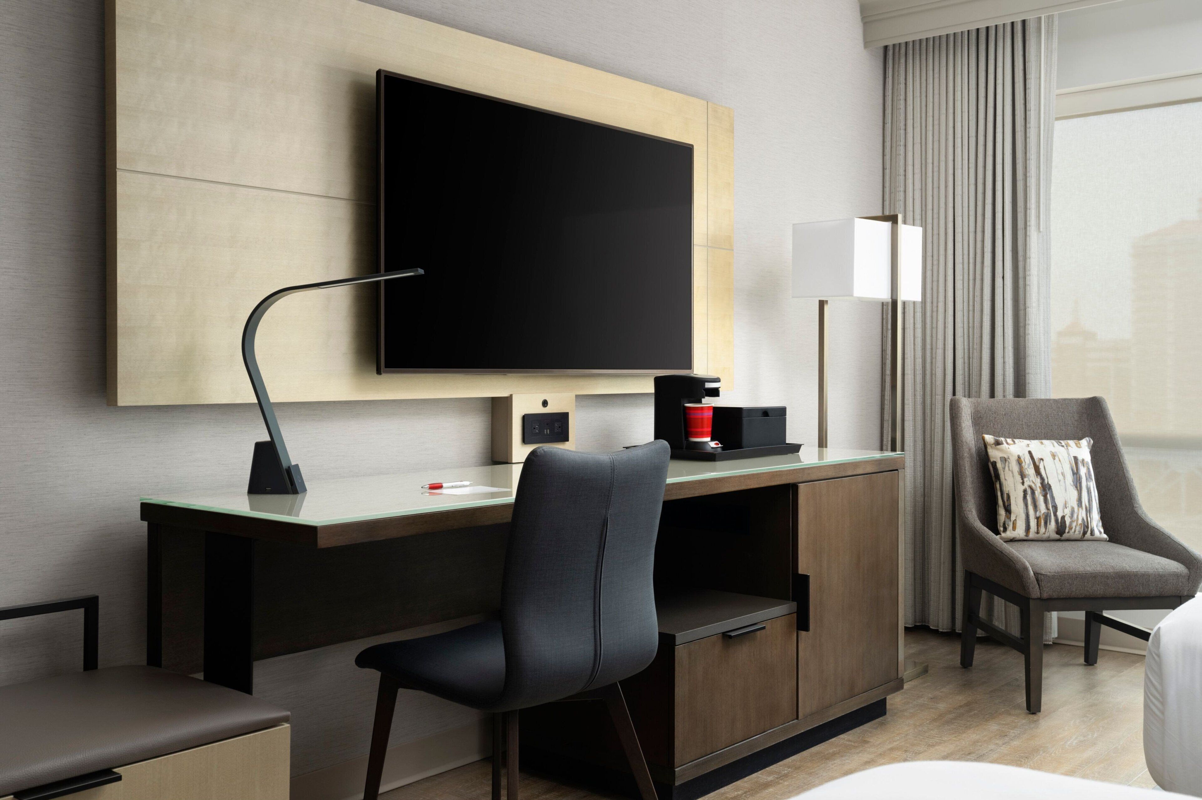 premium bedding, down duvets, pillow-top beds, in-room safe