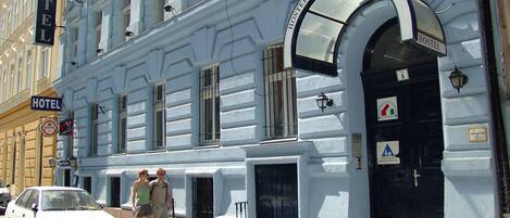 Façade de l’hébergement