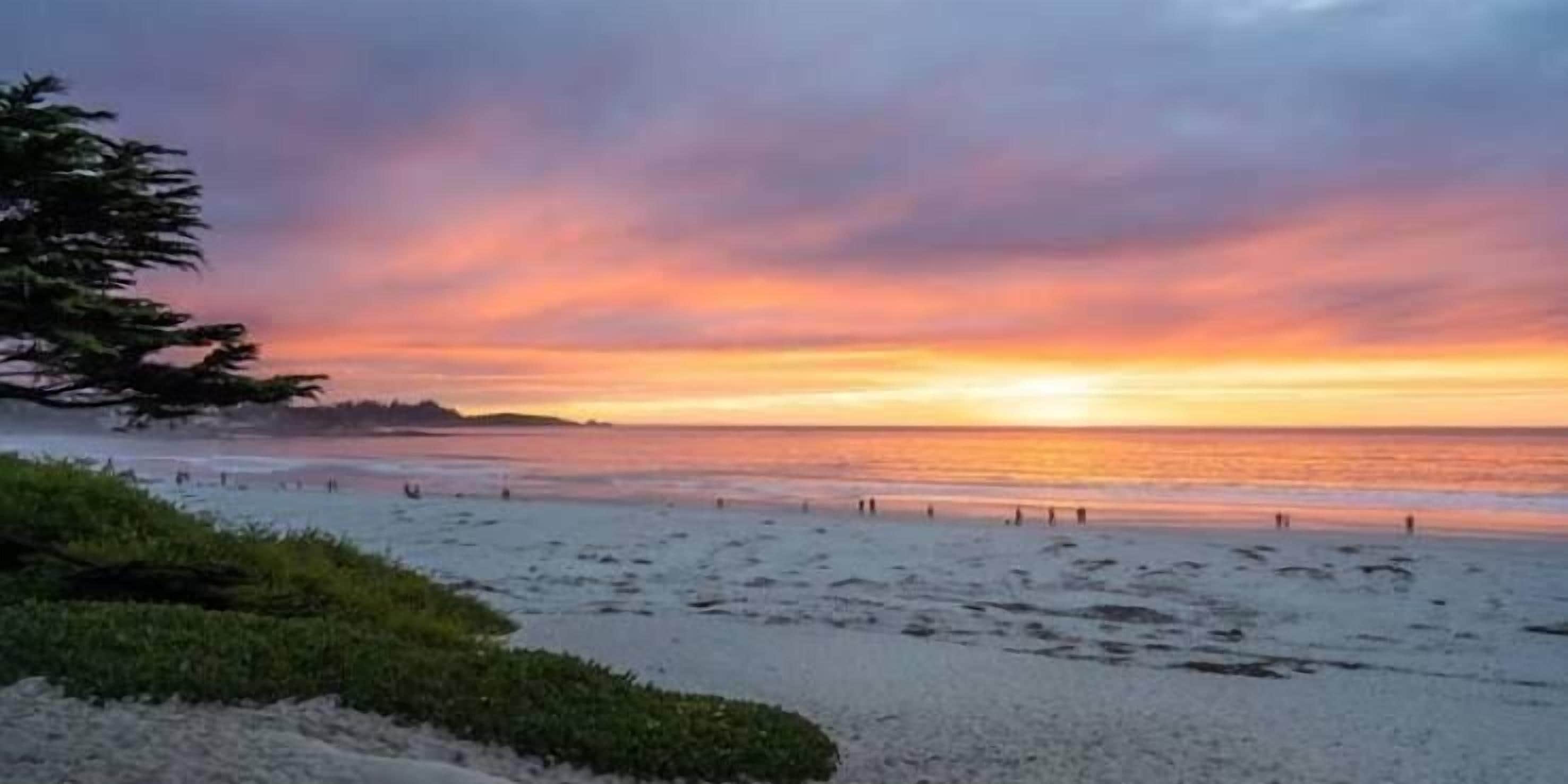Beach nearby, white sand