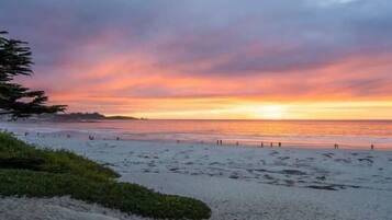 Beach nearby, white sand