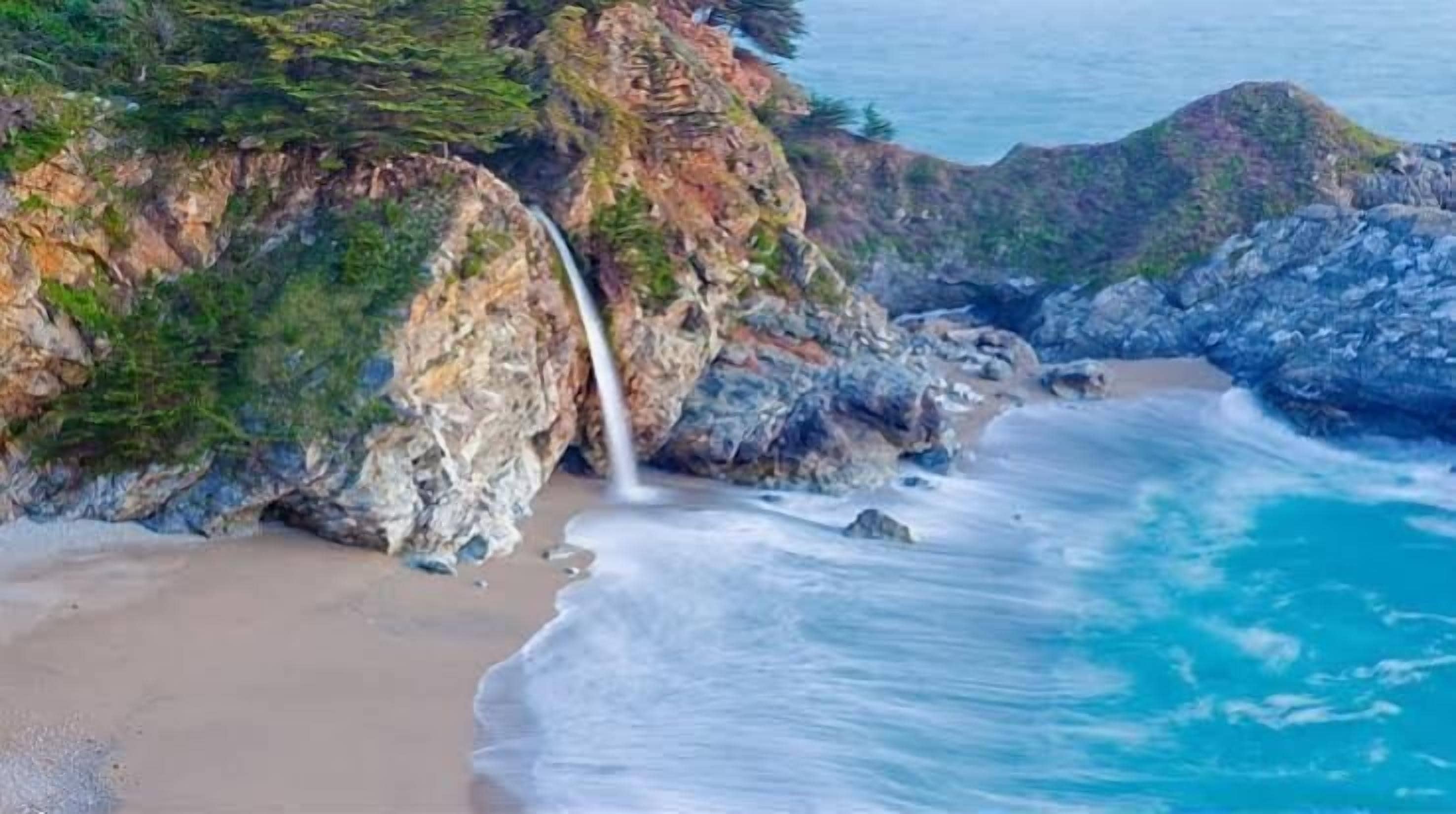 Beach nearby, white sand
