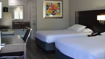 Room, 2 Queen Beds, Non Smoking, Refrigerator & Microwave