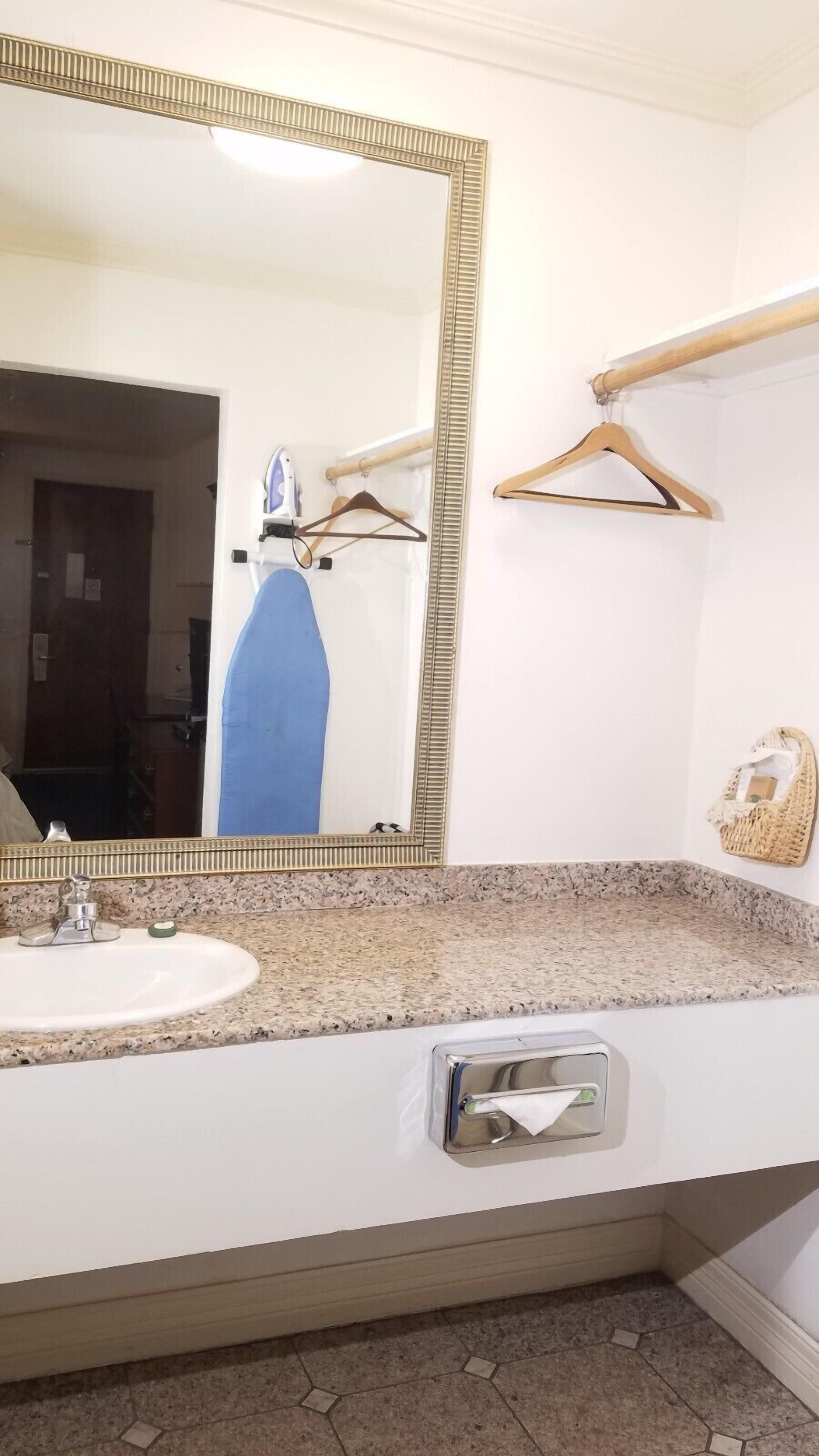 room, 1 king bed | bathroom | combined shower/bathtub, free toiletries, hair dryer, towels