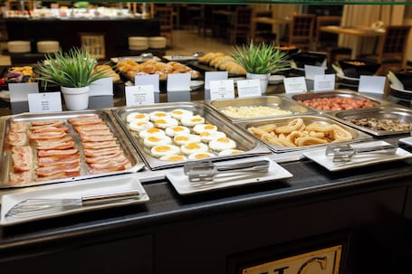Daily buffet breakfast (EUR 12 per person)
