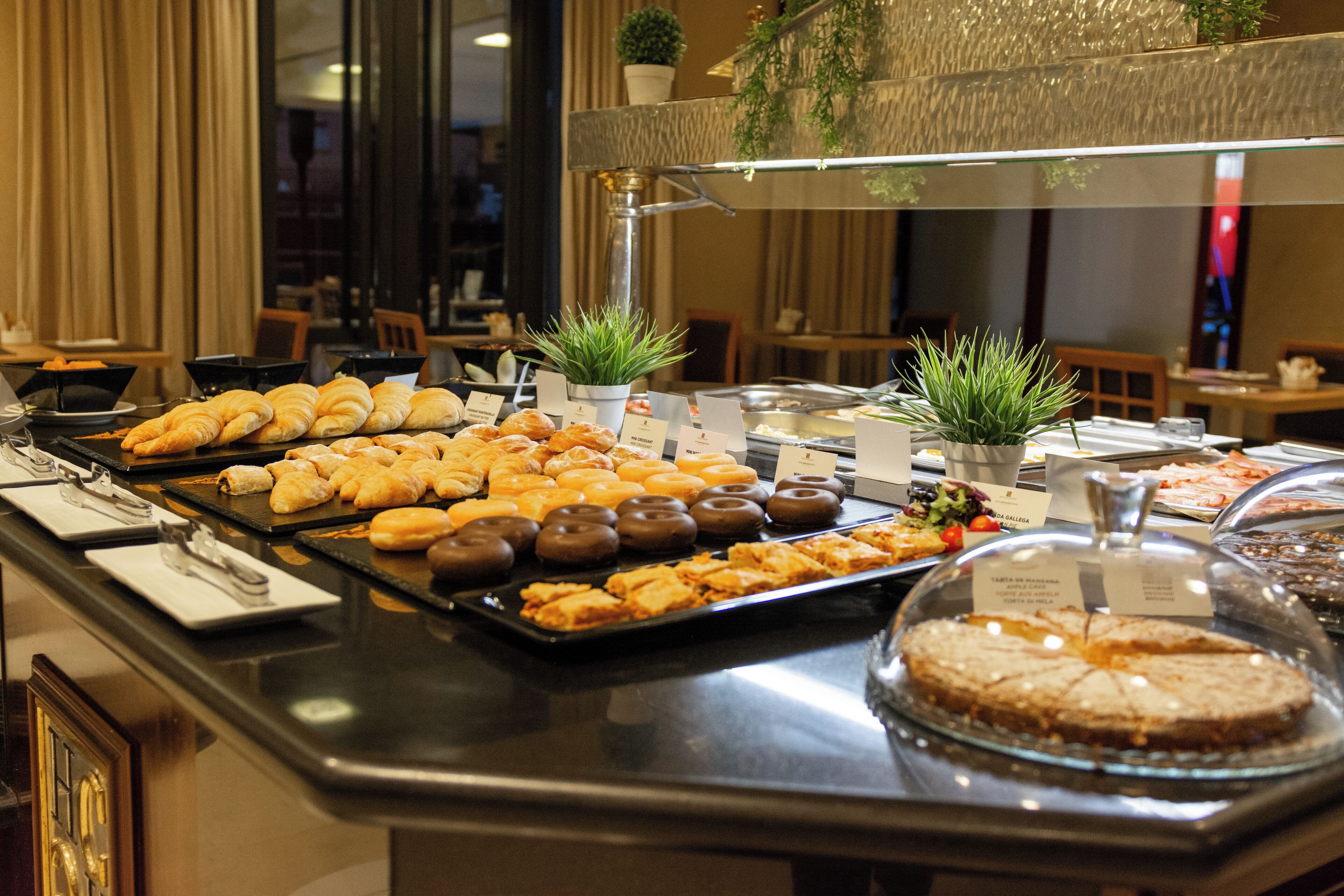 daily buffet breakfast (eur 12 per person)